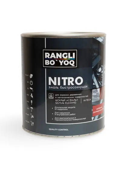 Nitroemal, ho‘l asfalt